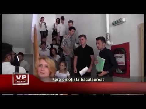 Fara emotii la bacalaureat