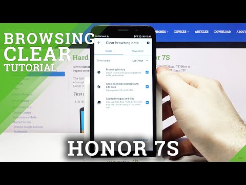 How to Clear Browsing History in HONOR 7S – Erase Browser Data