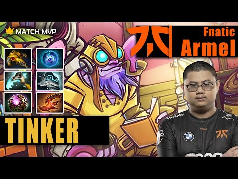 Tinker Mid | Fnatic.Armel | PIANO HAND TINKER 16 KILLS NO MERCY MODE | 7.32c Gameplay Highlight