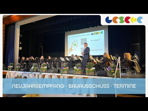 Town Hall TV: Review of the New Year's Reception, Building Committee and Dates (January 30, 2026)