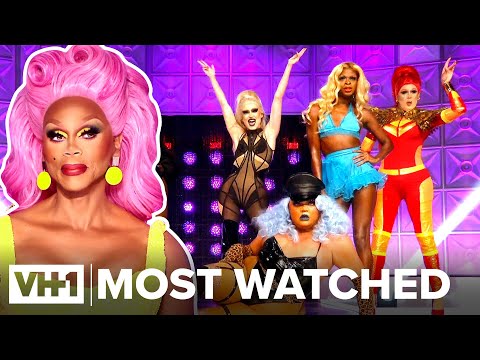 Most Watched Drag Race Performances 2021 🎤 RuPaul's Drag Race