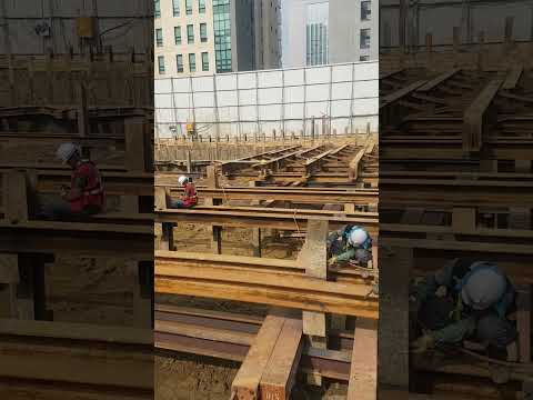 마곡지구지원 DS17-1~5블럭 복합시설 신축공사 중 토공사 및 흙막이공사