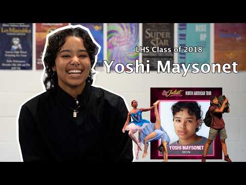 LHS Alumni - Yoshi Maysonet on Tour with &Juliet thumbnail