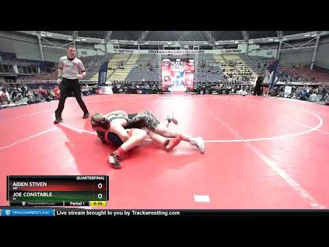 187 Lbs Quarterfinal - Joe Constable, IA Vs Aiden Stiven, ND E5ba