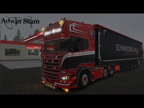 [ETS 2][ProMods 2.11] Scania R520 Adwin Stam - Rostock to Gdansk #13