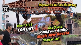 Download lagu FOH R2 DIBUKA ❗ Cek Sound Ramayana Audio X Musisi New Revata Sampai Jadi mp3