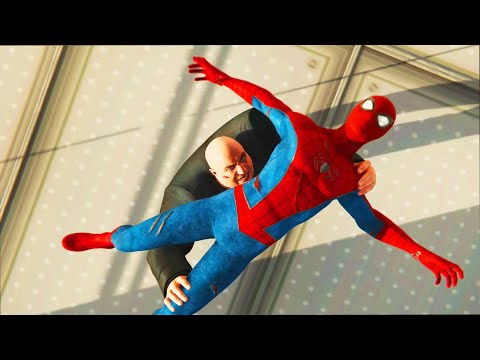 Spider-Man (PS4) - Kingpin Boss Fight #1
