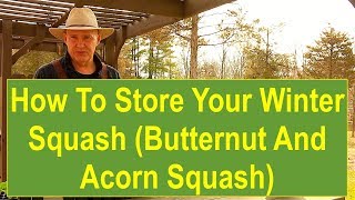 PSL How-to & DIY Project: How-to Store Your Winter Squash (Butternut and Acorn Squash)