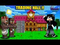 I Built The CRAZIEST Trader Hall In Minecraft On GHOST SMP DAY3