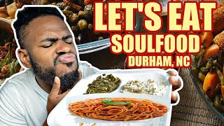 POPULAR Soul Food Restaurant In Durham NC | Let’s Eat Soul food | NC Food Review 2021