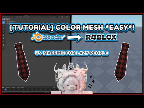 *EASY* UV Wrapping For Lazy People! | Blender to Roblox Tutorial 2024