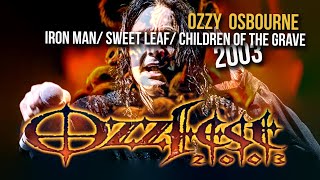 Ozzy Osbourne - Iron Man/Sweet Leaf/Children of the Grave (Live at Camden 2003) FullHD