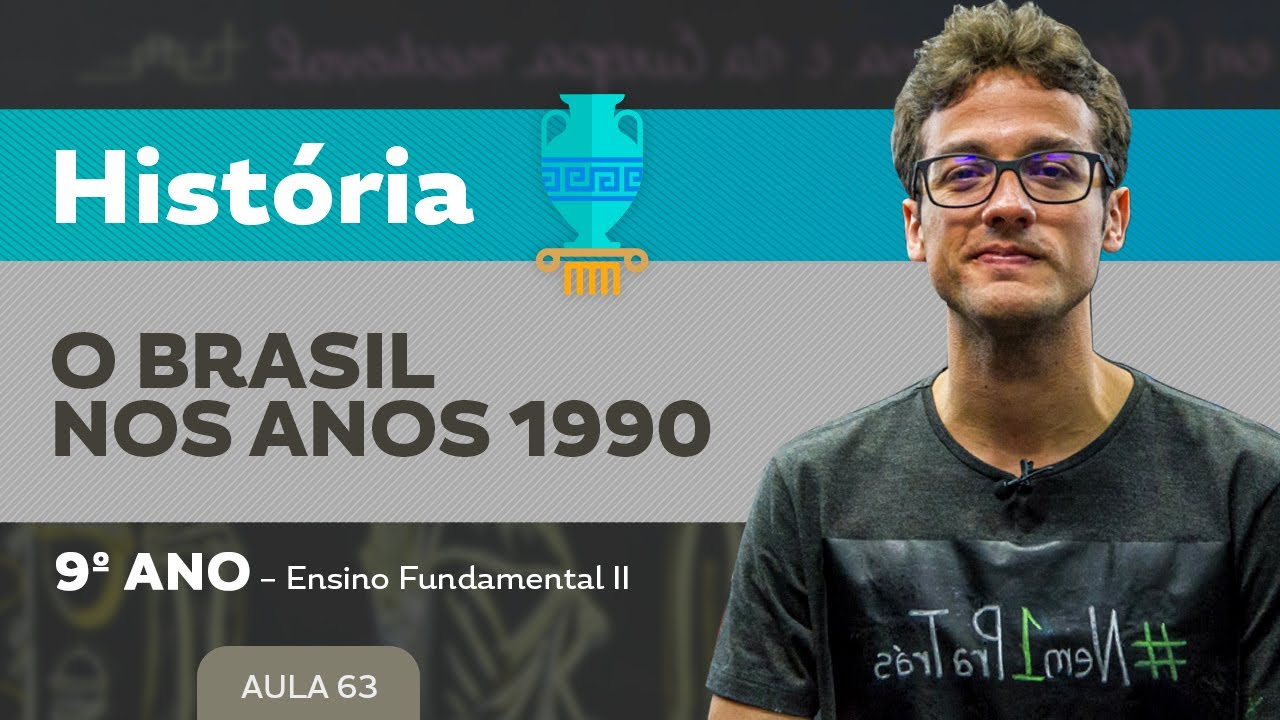 O Brasil dos anos 1990 – História – 9º ano – Ensino Fundamental