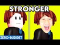ROBLOX MUSIC VIDEO WITH ZERO BUDGET! (ROBLOX STRONGER MUSIC VIDEO PARODY BY LANKYBOX)