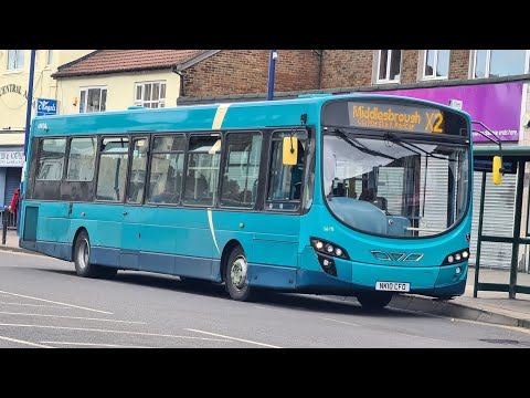 Unhealthy Whistle & Insane Rev: Arriva North East 1449/NK10 CFO VDL SB200 Wright Pulsar 2