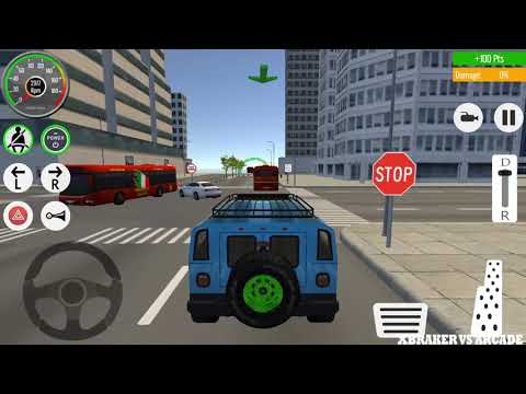Car Driving Blue Hummer Drive Simulator: Real Parking Car Game - Android GamePlay HD