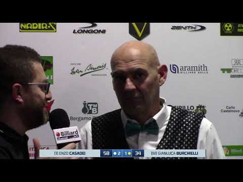 Casadei Enzo VS Burchielli Gianluca - 20° Campionato Italiano Desio