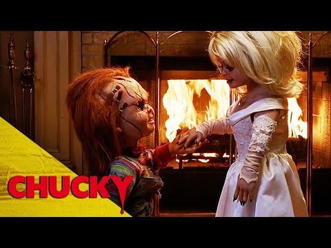 Thumbnail of the video: Chucky and Tiffany Get Engaged