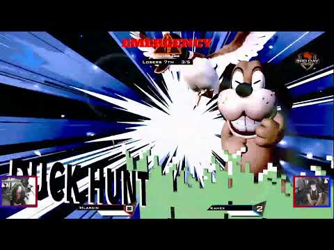 Mlarcin (Lucario) vs Kamex (Duck Hunt) - HDR Losers Top 8 - Emergency: Run That Back!