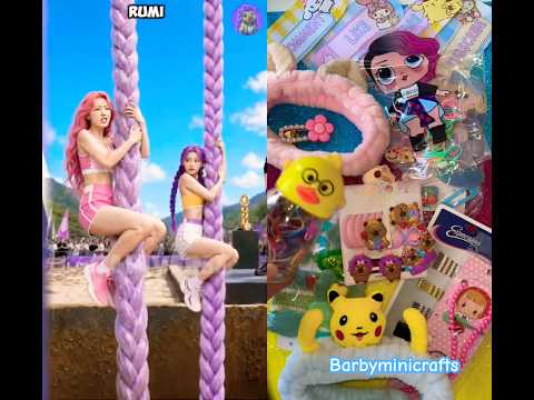 Quien 👤crees que ganará el desafío de trenzas RUMI 🆚Mira ➕ Unboxing 📦 #craft