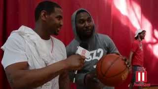 Omelly and Mel Love Interview at JFK Celebrity Game 4/18/15