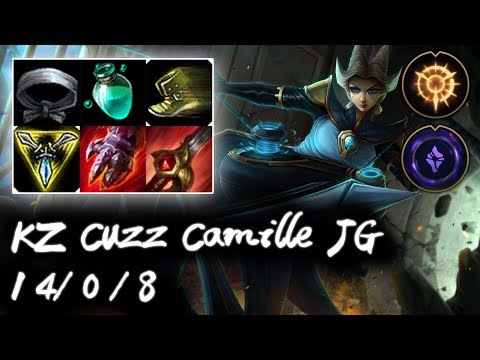 KZ Cuzz Challenger Camille Jungle vs Clid Skarner | Korea Top Elo Replays
