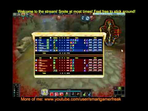 Smite - Smitroll - 5v5 With Friends/Viewers!