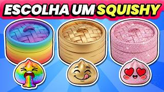 MONTE SUA COLEÇÃO DE DUMPLING SQUISHY | Rainbow 🌈 Dourado 💛 Rosa 💗 e mais!