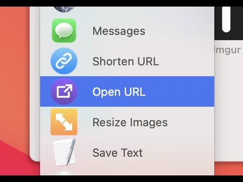 Dropzone 4 Open URL Action Demo