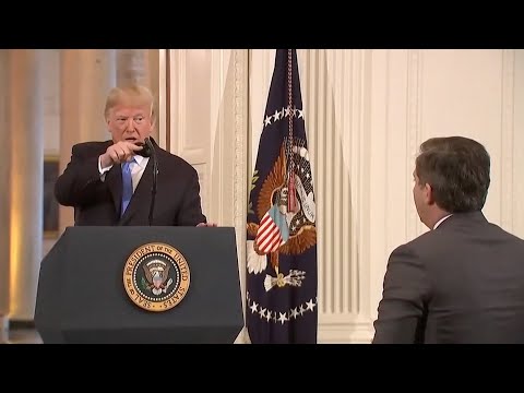 Trump calls CNN reporter 'rude, terrible person,' 'enemy of the people'
