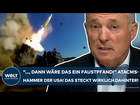 UKRAINE-KRIEG: "..., dann wäre das ein Faustpfand!" ATACMS-Hammer! Das steckt wirklich dahinter!