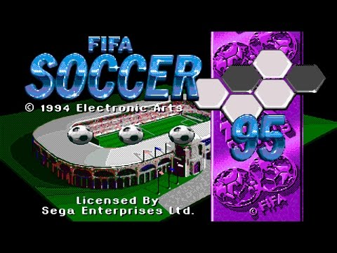 FIFA Soccer 95 gameplay (Sega Mega Drive/Genesis).