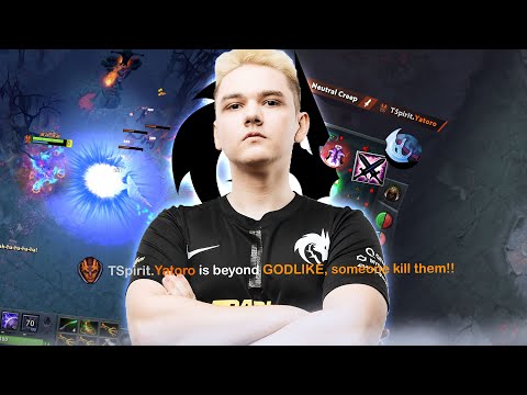 How TI winner Yatoro plays ANTI-MAGE! Destroying pubs after winning TI10.