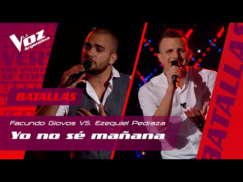 Facundo Giovos vs. Ezequiel Pedraza - "I don't know about tomorrow" – The Voice Argentina 2021