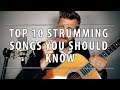 Top 10 'easy' awesome strumming songs for guitar