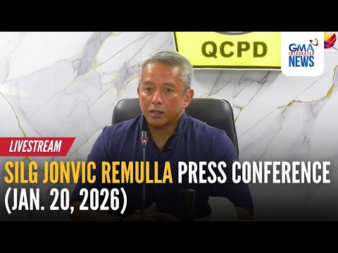 LIVE - DILG Sec. Jonvic Remulla press conference (Jan. 20, 2026) - Replay | GMA Integrated News