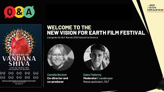Film Festival Q&A: The Seeds of Vandana Shiva