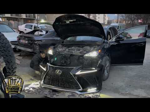 Installing a new bumper for Lexus nx200t 2017👉🏻2019