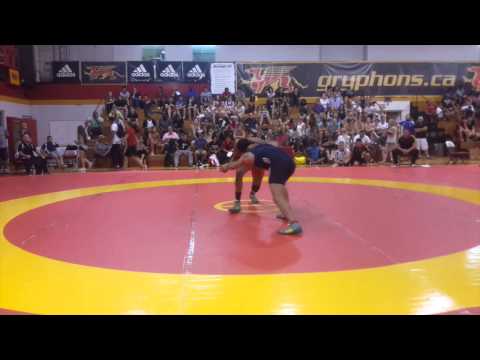 2014 Canada Cup: 97 kg Final Manjot Sandhu (CAN) vs. Willam Harth (GER)