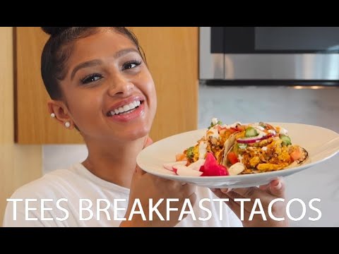 Quick & Easy Breakfast Tacos ! * Vegetarian *