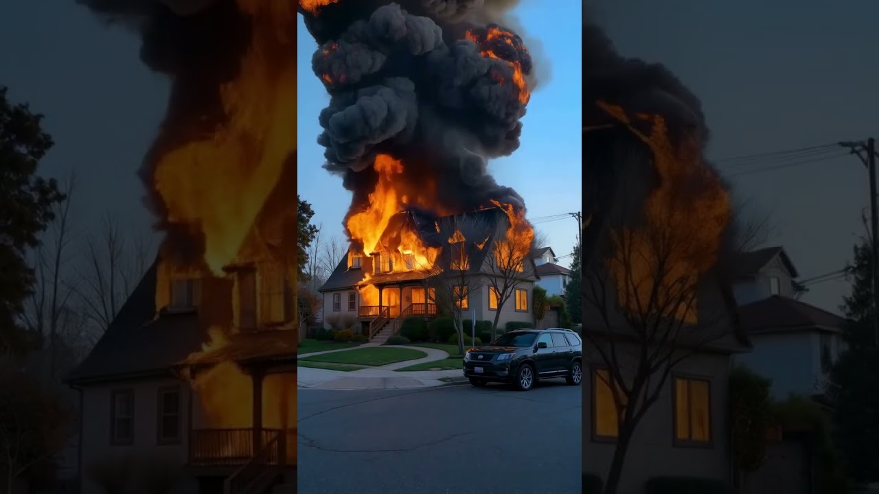 House fire #fire #wildfire