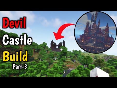 Devil Castle Build Tutorial in Minecraft (Part-3)