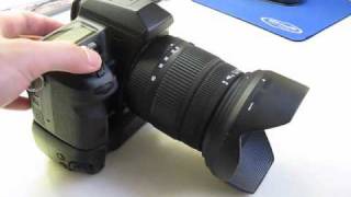 Sigma AF 17-50mm f/2,8 EX DC OS HSM - відео 10
