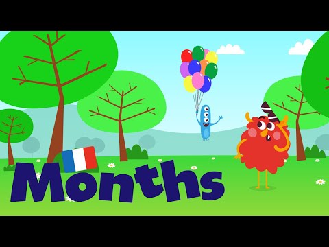 Months of the Year in French 🇫🇷 - Learn French