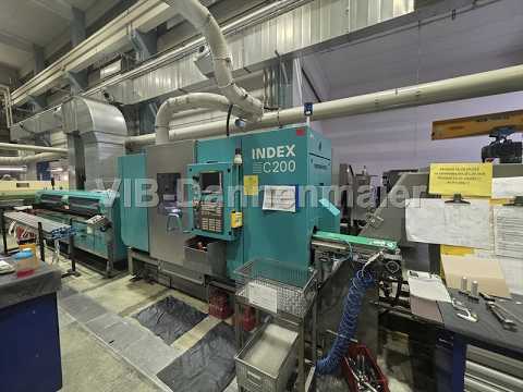 INDEX C 200: Maximale Performance mit 3 Revolvern! 🚀 Gebrauchtmaschine im Top-Zustand.