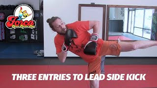 Three Easy Setups for the Lead Leg Side Kick