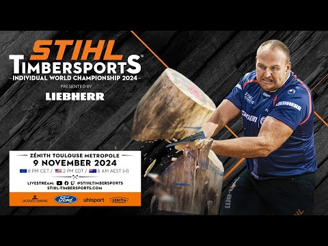 STIHL TIMBERSPORTS® Individual World Championship 2024 | Who Will Rise as the Ultimate Champion? 💥