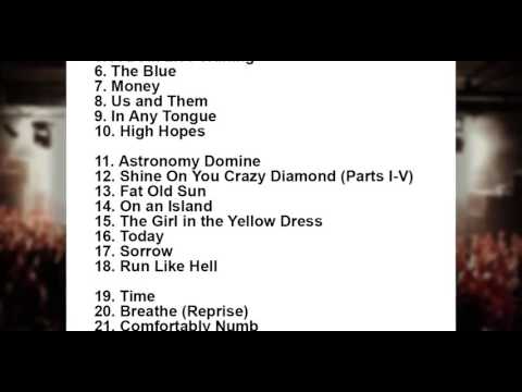 Gianni Hinek - DAVID GILMOUR - ARENA DI VERONA ( 14/09/2015 )