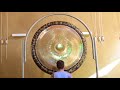 Splendid Water Gong 157 cm by Tone of Life Played by Tom Soltron