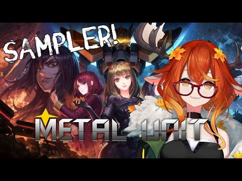 【METAL UNIT】- sampling sad girls in robots game! #NewYearNewMoose